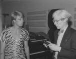 Mike and Andy Warhol